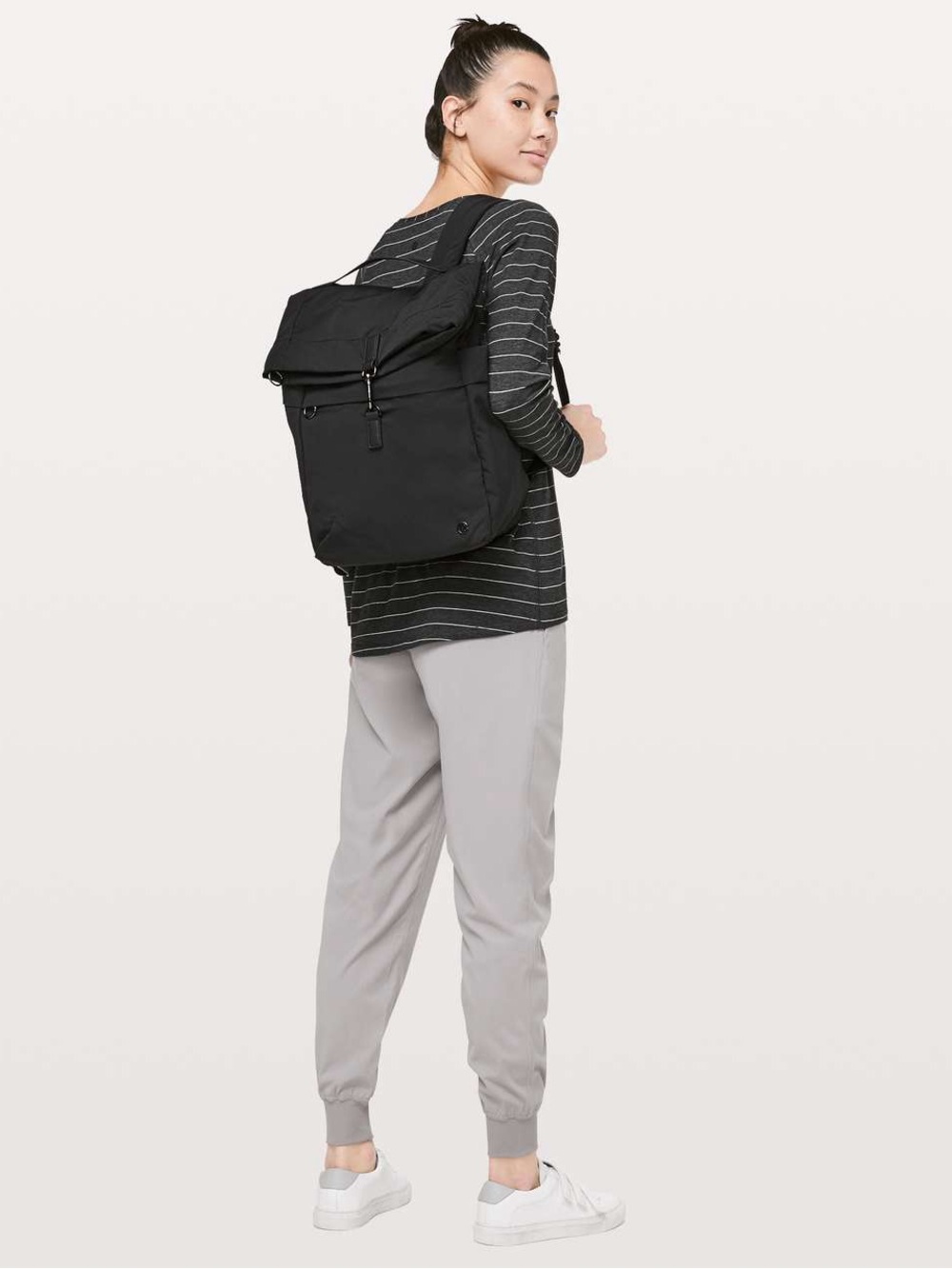lululemon athletica Black Cross Paths Rucksack